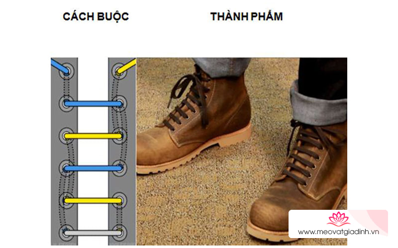 5 cách buộc dây giày mới lạ và đẹp mắt, xóa tan sự nhàm chán trên đôi giày bạn