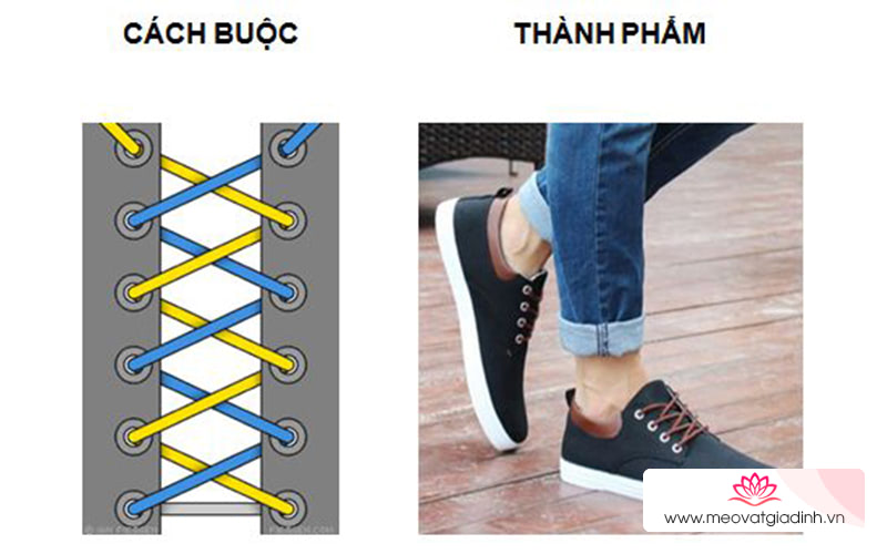 5 cách buộc dây giày mới lạ và đẹp mắt, xóa tan sự nhàm chán trên đôi giày bạn