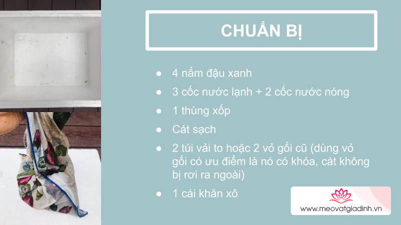 Những vật dụng mà bạn cần chuẩn bị