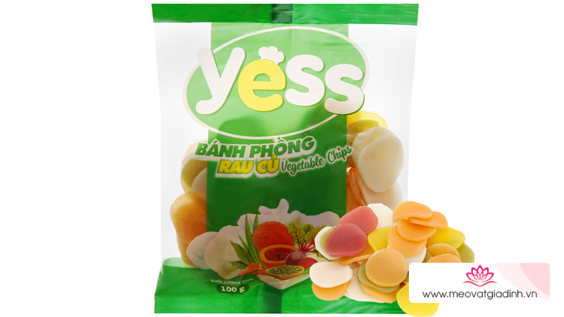 Bánh phồng rau củ Yess gói 100g