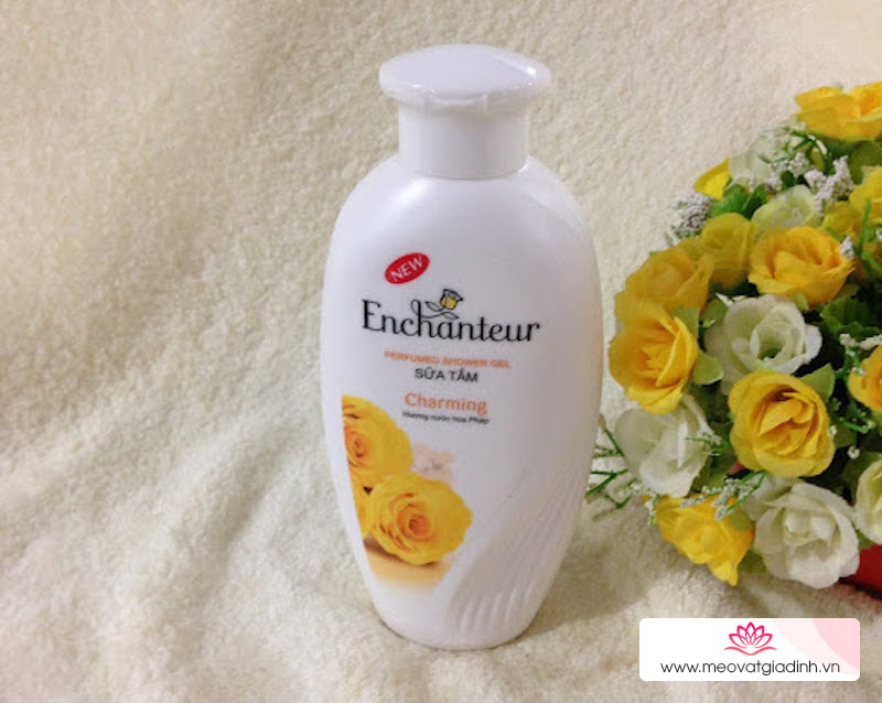 Bao bì, thành phần của sữa tắm Enchanteur