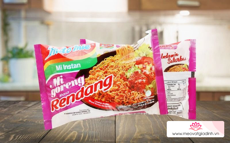 Mì indomie vị bò cay