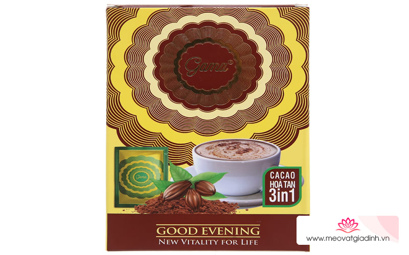 Bột cacao 3in1 Gama