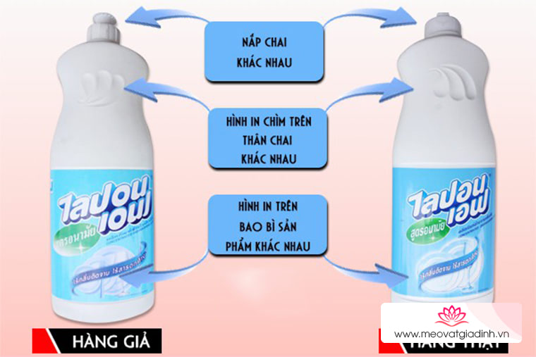 Các loại nước rửa chén Thái Lan tốt nhất hiện nay được bà nội trợ tin dùng