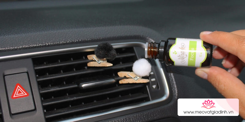 Cách làm tinh dầu thơm cho xe hơi