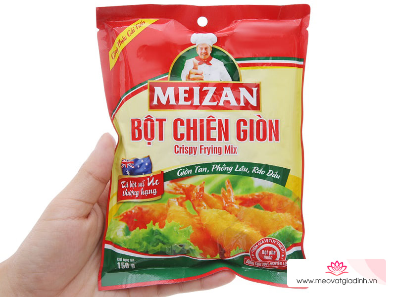 Chọn ngay các loại bột làm món chiên giòn ngày Tết