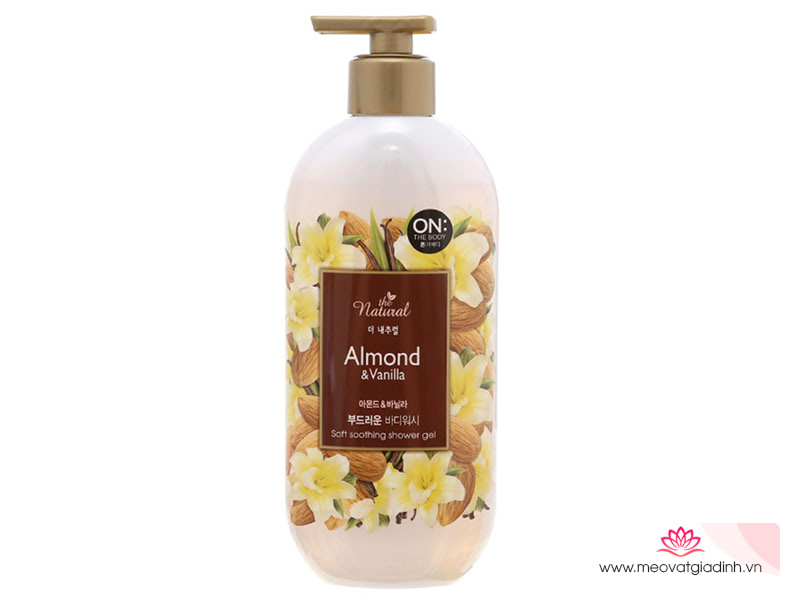 Sữa tắm On The Body Natural Almond & Vanilla