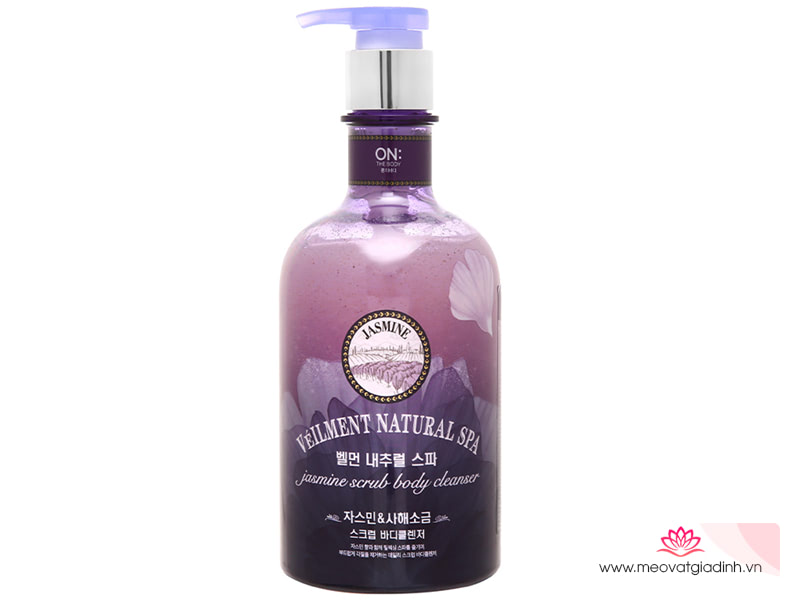 Sữa tắm hạt ON THE BODY Veilment Spa Jasmine