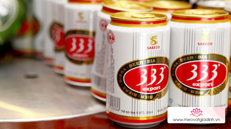 Giới thiệu về bia 333, nồng độ cồn, giá thành của bia 333