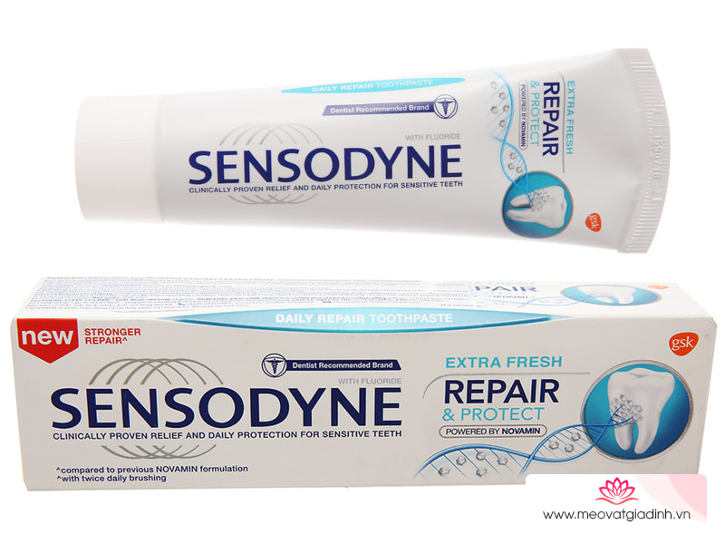 Kem đánh răng sensodyne có tốt không? Và đặc điểm của từng loại