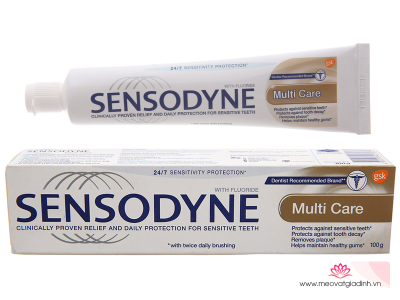 Kem đánh răng sensodyne có tốt không? Và đặc điểm của từng loại