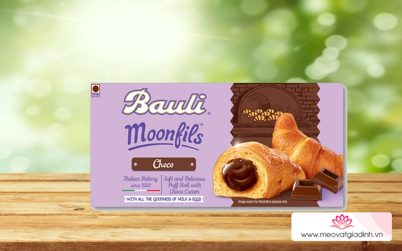 Mang cả hương vị bánh croissant chuẩn Pháp cùng với bánh Bauli