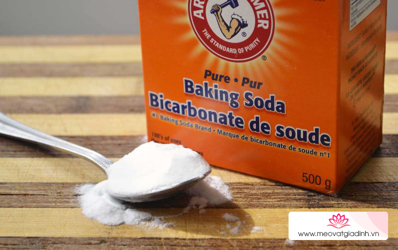 Sử dụng baking soda để vệ sinh cái lỗ này