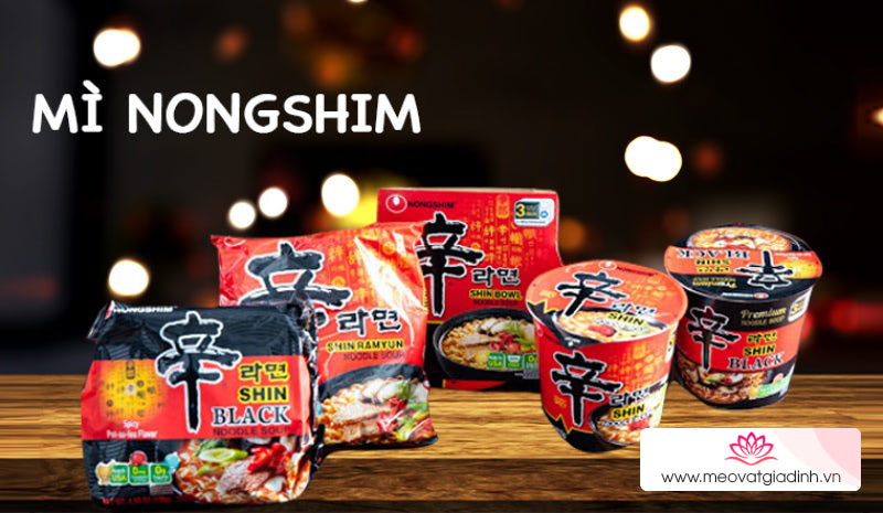 Mì cay hay mì xào khô Nongshim Hàn Quốc ngon hơn?