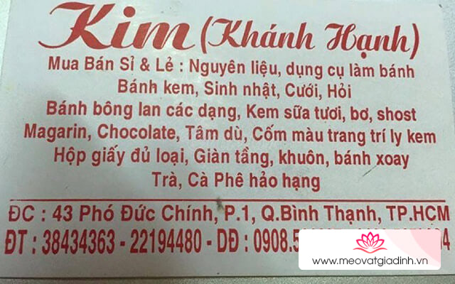 Mua nguyên liệu làm bánh trung thu ở đâu tại TP. HCM vừa rẻ vừa chất lượng?