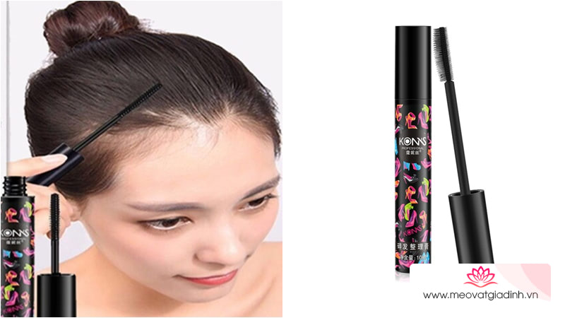 Mascara làm gọn tóc con