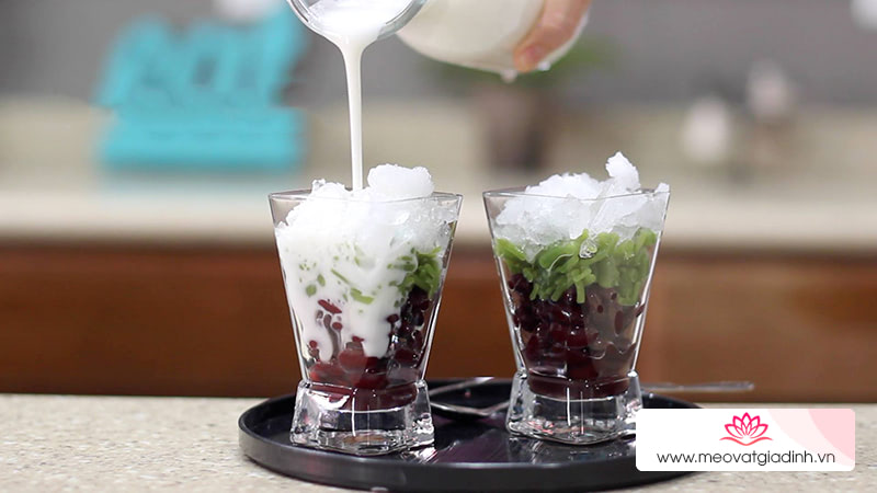 Chè đậu đỏ bánh lọt