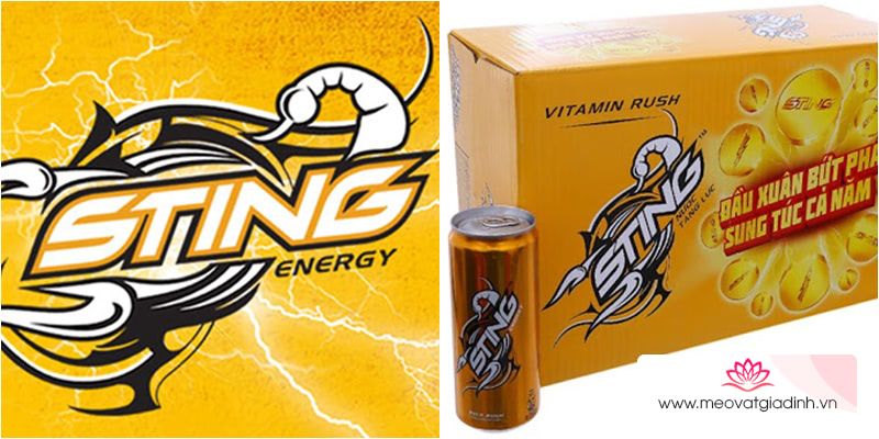 Nước tăng lực Sting Gold