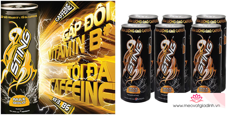 Nước tăng lực Sting Max Gold