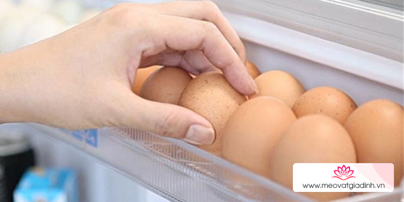 Không nên để trứng quá 30 ngày trong tủ lạnh