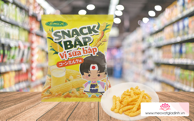 Snack bắp Green's A vị sữa bắp