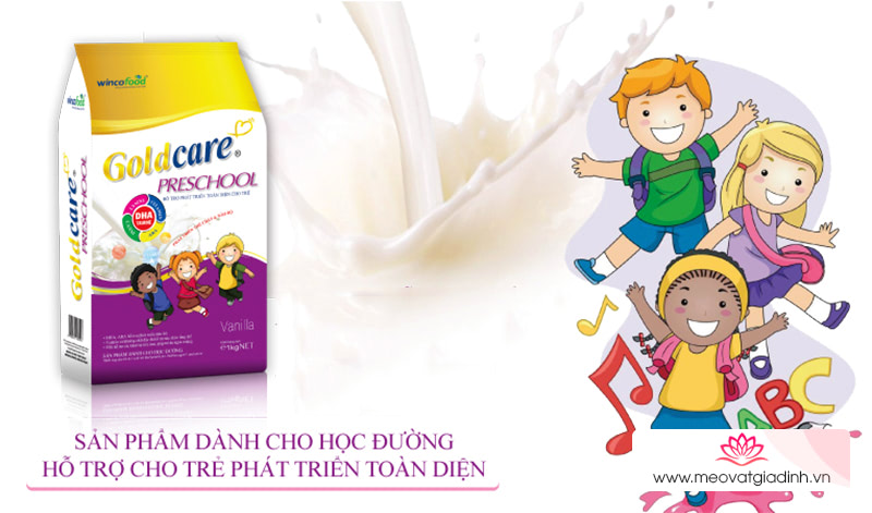 Sữa bột Wincofood Goldcare Preschool