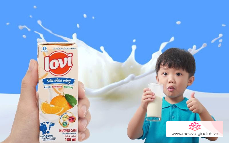 Sữa chua uống Lovi có tốt không?