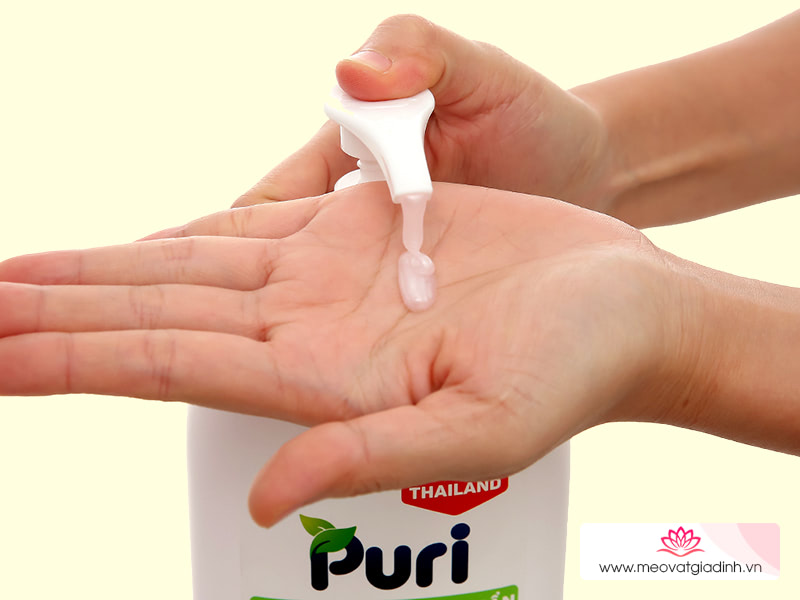 sữa tắm Puri không hề chứa Triclosan