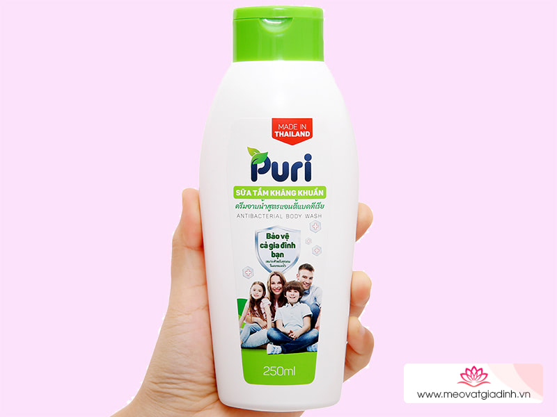 Sữa tắm Puri có tốt không? Đặc điểm, hương thơm và giá thành của từng loại