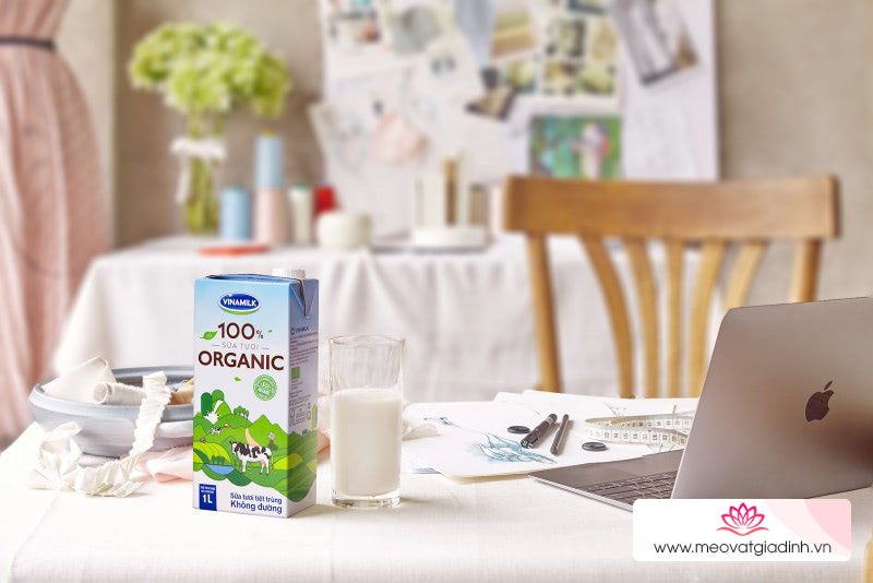 Sữa tươi 100% organic của Vinamilk sản xuất thế nào?