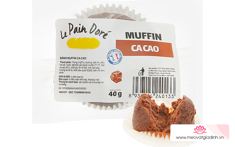 Bánh Muffin cacao Le Pain Dore