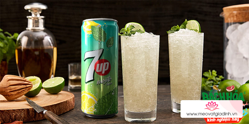 Trên tay 7 up Mojito