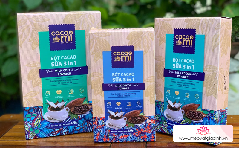 Bột sữa cacao 3 in 1