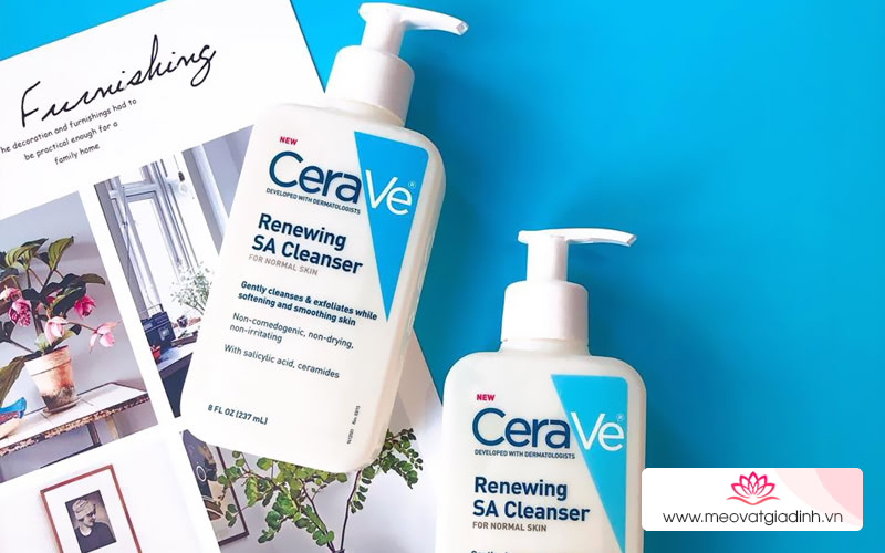 Sữa rửa mặt Cerave Renewing SA Cleanser