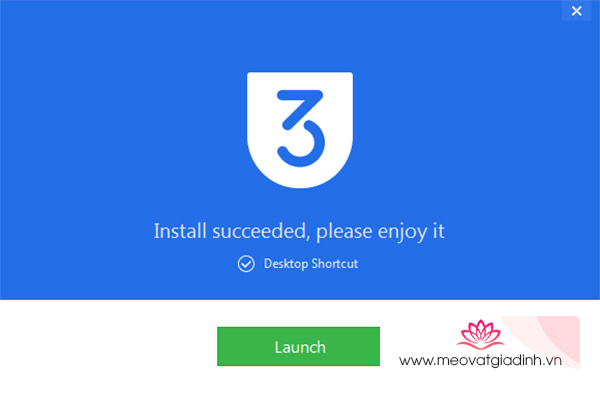 Nhấn vào Launch để khởi chạy ứng dụng 3uTools