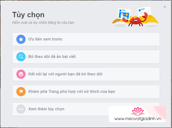 thủ thuật facebook