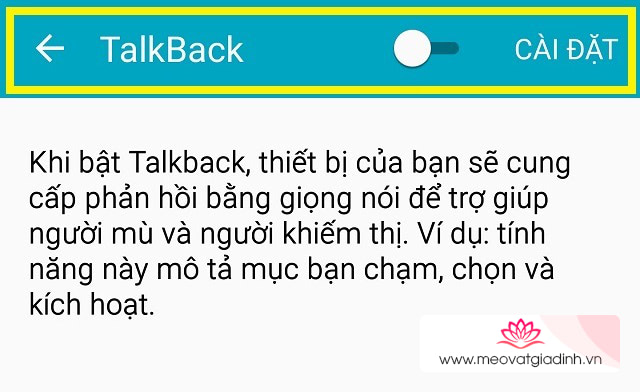 talkback