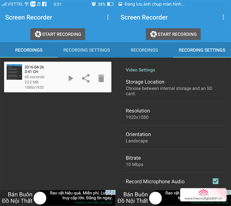  lollipop screen recorder