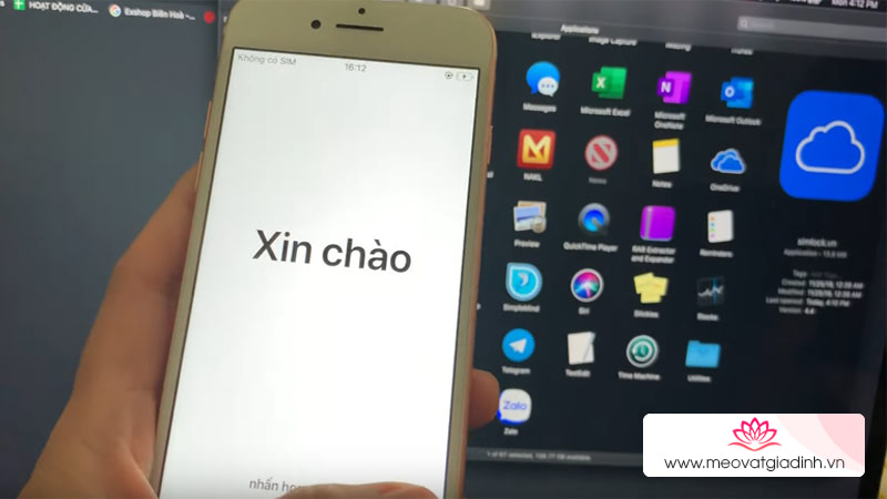 Khắc phục lỗi iCloud