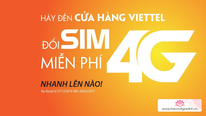 Cách đăng ký SIM 4G Viettel hoàn toàn miễn phí, đừng bỏ lỡ!