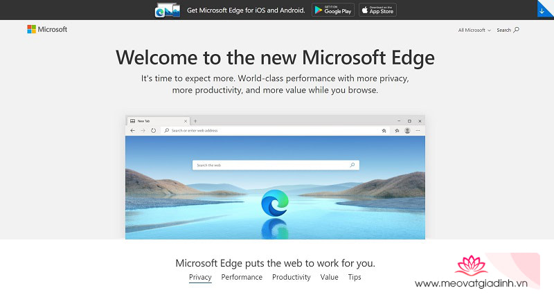 Tải Edge Chromium