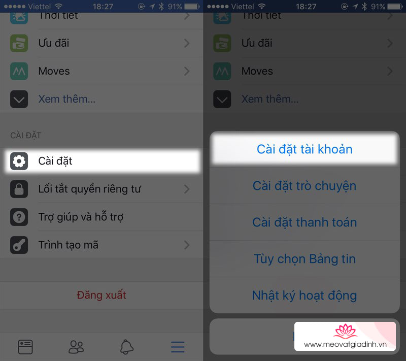 bảo mật facebook