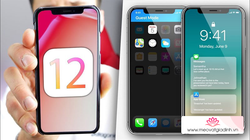 Hướng dẫn cách cập nhật iOS 12 cho iPhone, iPad nhanh hơn và mạnh hơn