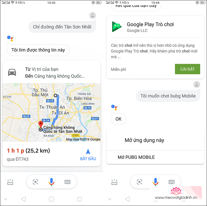 Google Assistant Tiếng Việt