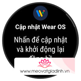 Hướng dẫn cập nhật Android Wear 2.1