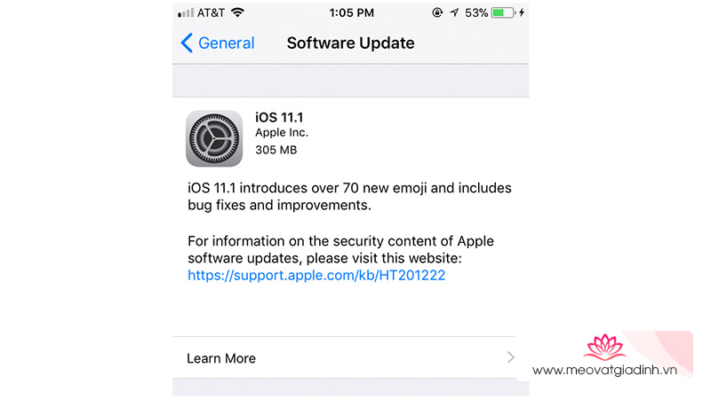 iOS 11.1