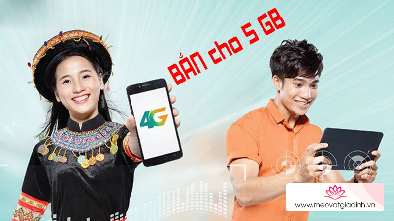  chia sẻ data 4G Viettel