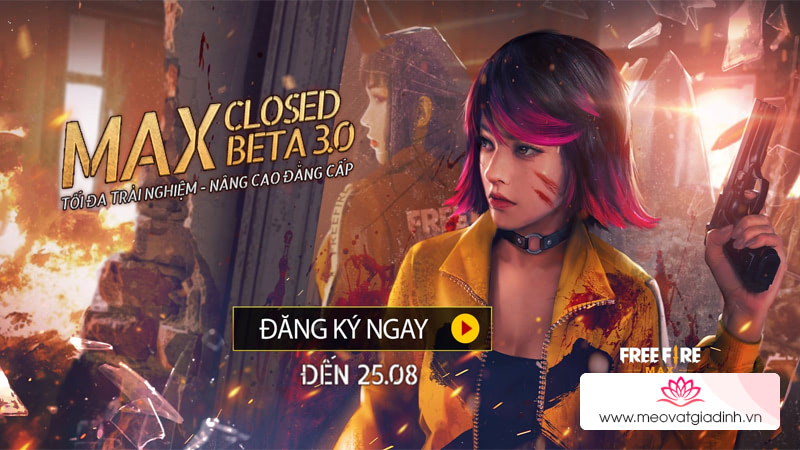 Hướng dẫn chơi sớm game Free Fire Max Closed Beta 3.0 trên điện thoại