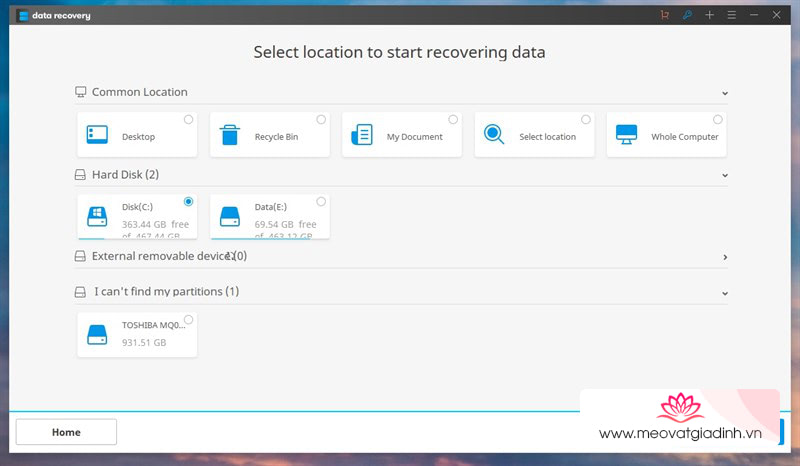 Wondershare Data Recovery