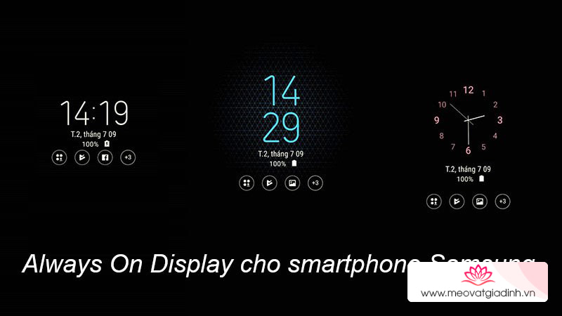 Mẹo kích hoạt tính năng Always On Display cho các smartphone Samsung chưa hỗ trợ